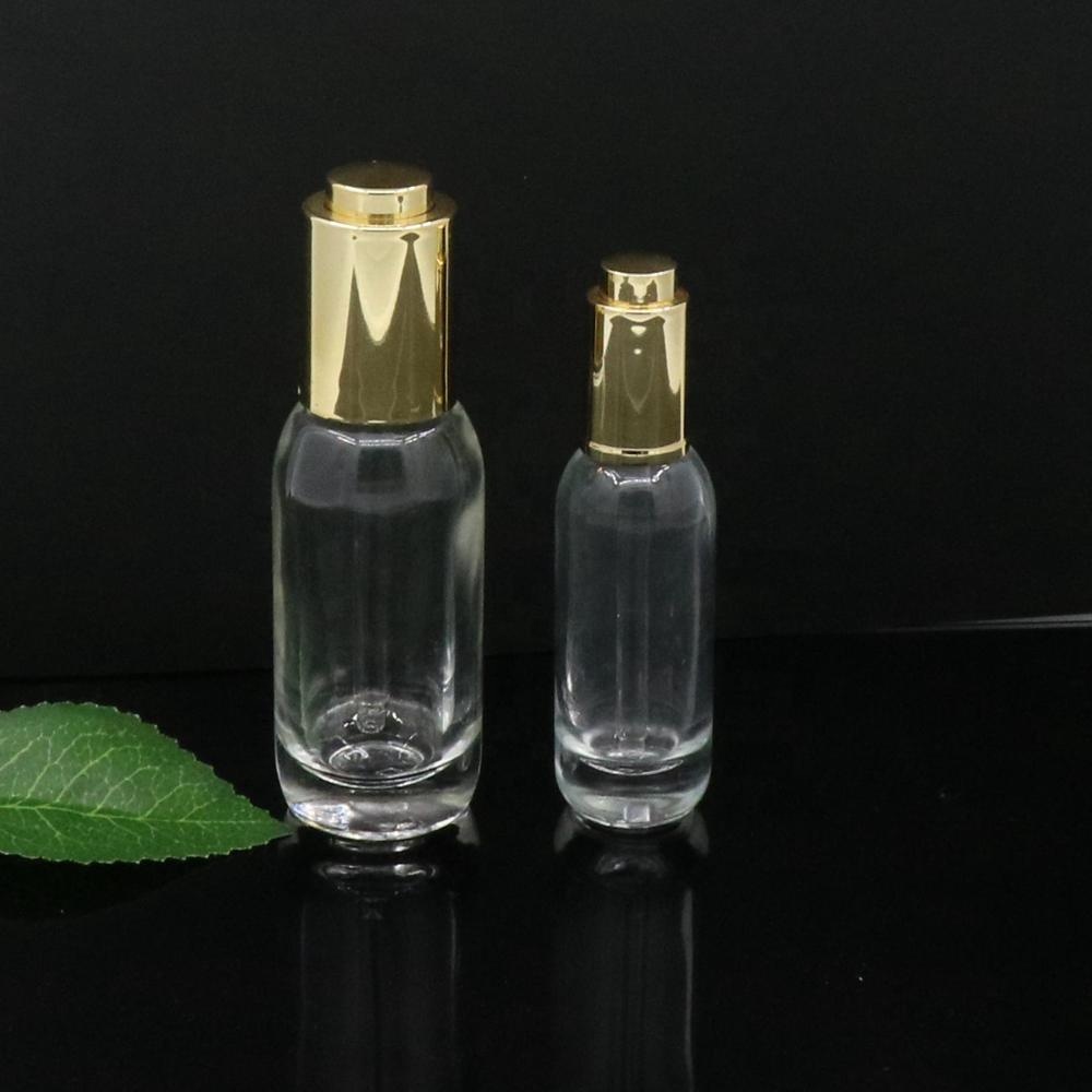 2019 hot sale high quality 1 oz glass dropper bottles custom sky blue color empty e liquid eyedropper bottle