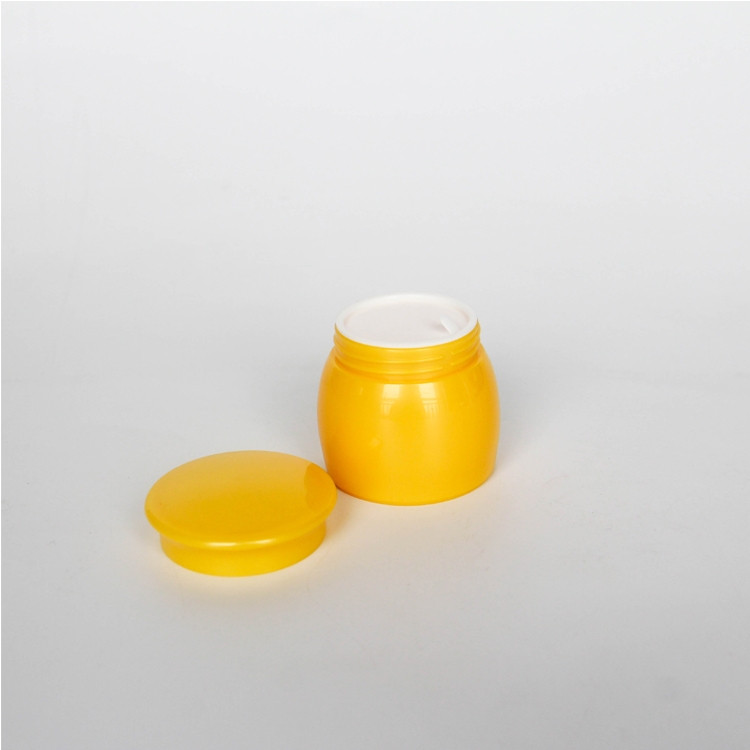 2019 new stocks free sample double wall PP jar black empty cosmetic packaging jar 0.6oz 20ml cosmetic jar 20g