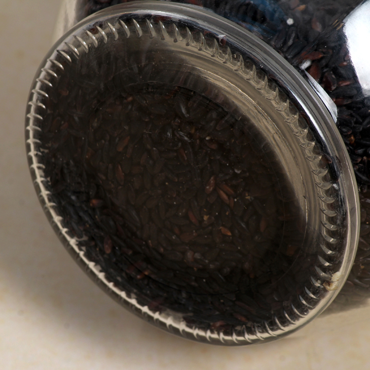 2020 500ml 800ml 1000ml Round Air Tight Glass Storage Jar with Glass Lid for Food