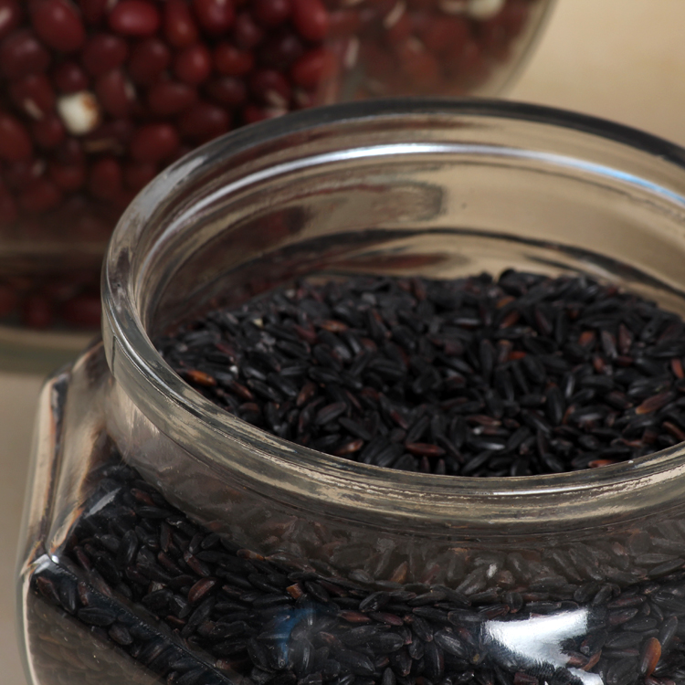 2020 500ml 800ml 1000ml Round Air Tight Glass Storage Jar with Glass Lid for Food