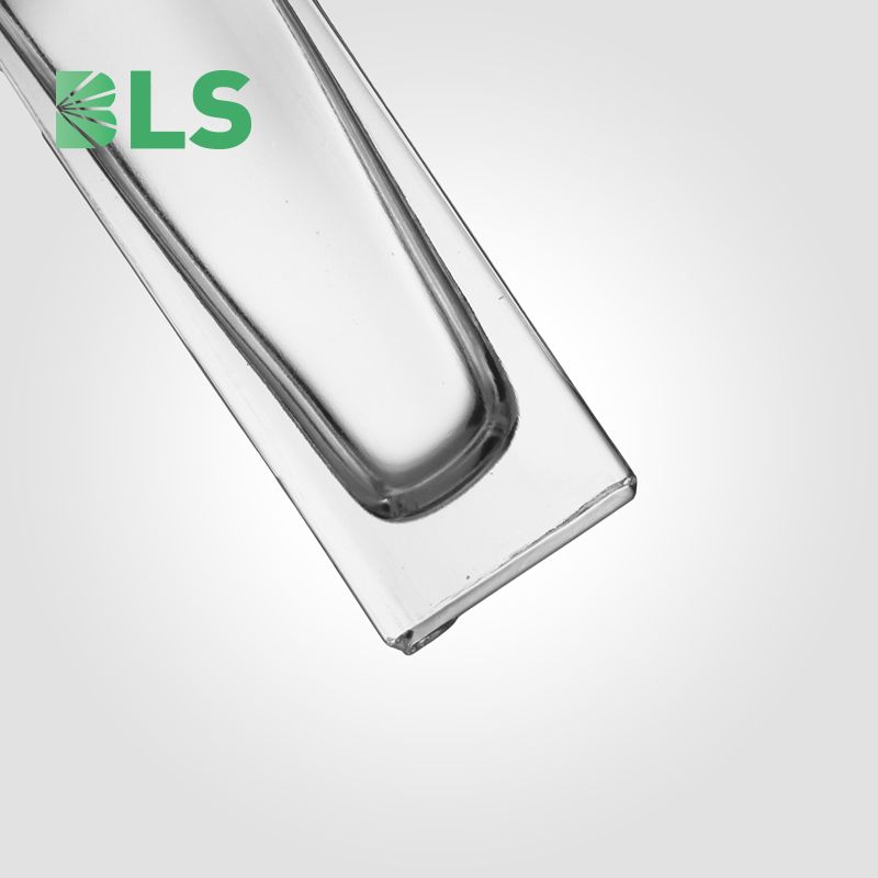 2020 BLS Free Sample Wholesale 5ml 10ml 30ml 50ml 100ml Custom Screw Clear Square Spray Empty Glass Perfume Bottles