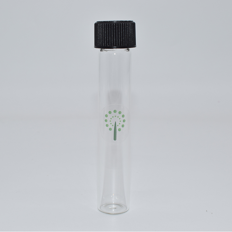 2020 Clear 20x116mm Glass Test Tube Pre Roll Joint Tube with CR Lid for glass Packaging from baish tech