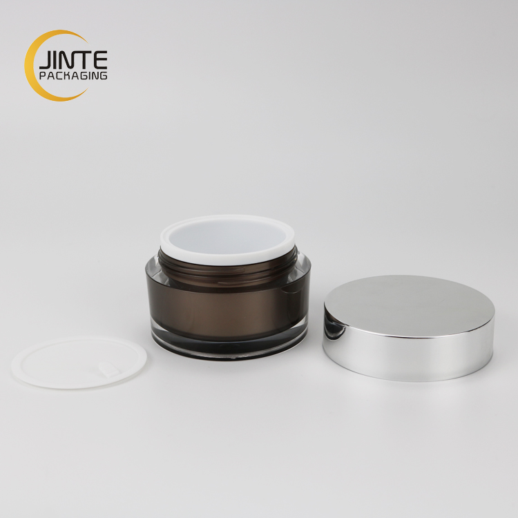 2020 Cosmetic Packaging 50ml Empty Cream Container Whitening Cream Sunscreen Lotion Jar