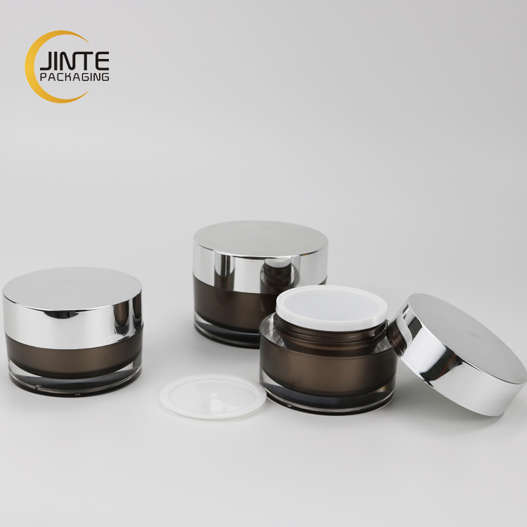 2020 Cosmetic Packaging 50ml Empty Cream Container Whitening Cream Sunscreen Lotion Jar