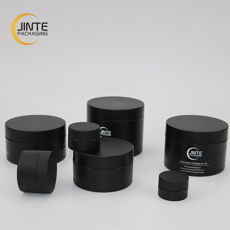 2020 Cosmetic Sample Packaging 3OZ 100g Plastic Jar Body Scrub Packaging