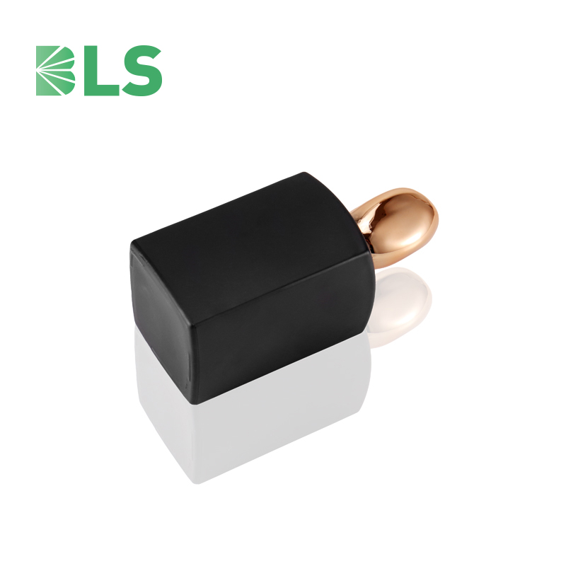 2020 Free Sample Luxury Manufacturer Wholesale 30ml 50ml 100ml Custom Empty Crimp Spray Square Black Glass Perfume Bottle