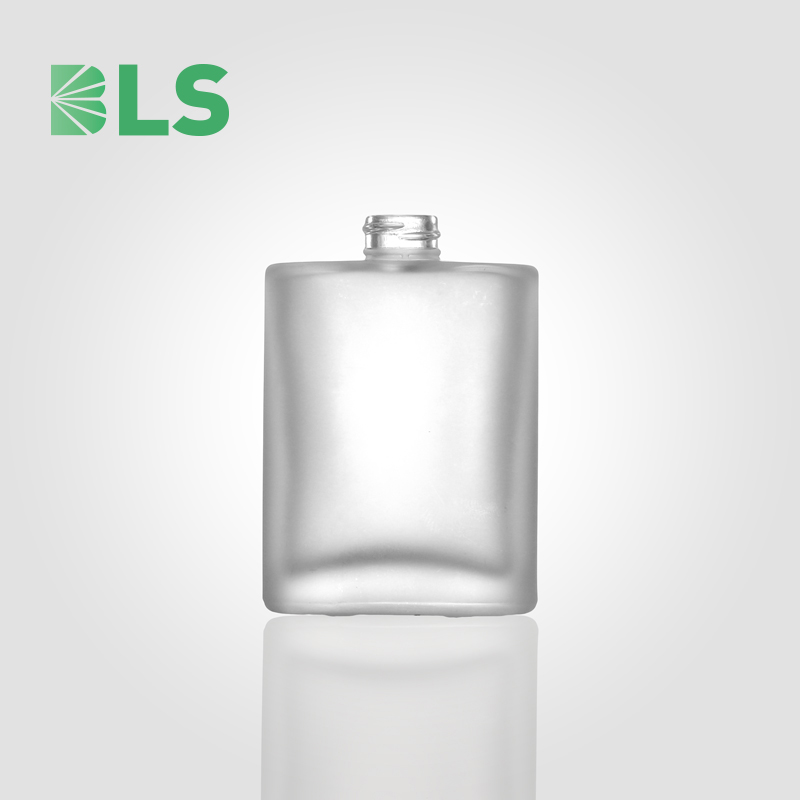 2020 Free Sample Manufacturer Wholesale Luxury Refillable Custom Cap 30ml 50ml 100ml frosted Spray Empty Glass Perfume Bottles