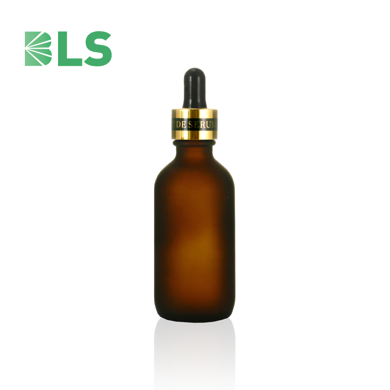 2020 Free Sample Wholesale 10ml 15ml 30ml 50ml 100ml frosted boston 8 oz round amber glass dropper roller essential oil bottle