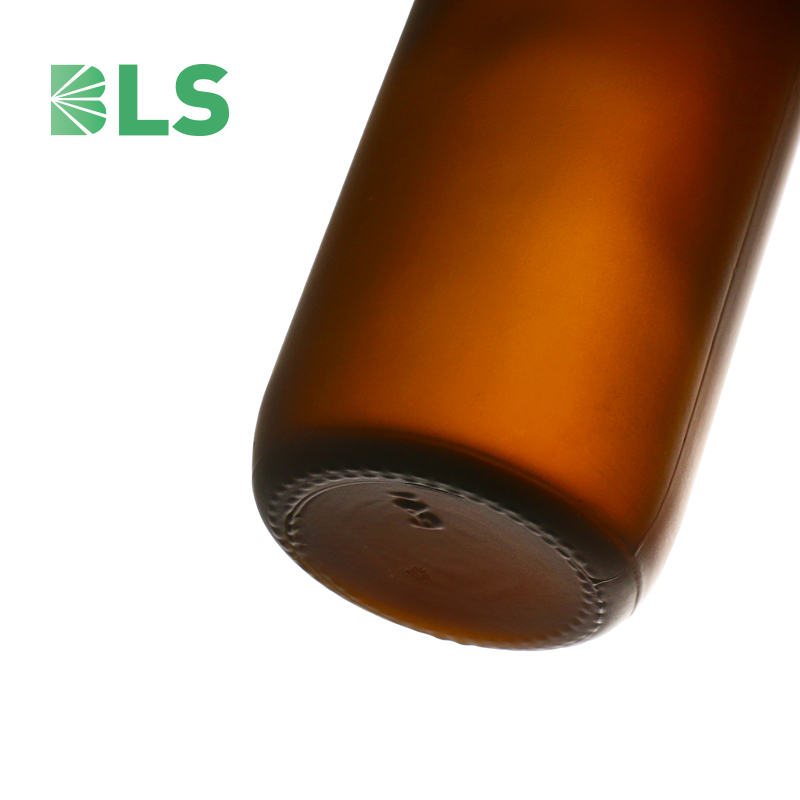 2020 Free Sample Wholesale 10ml 15ml 30ml 50ml 100ml frosted boston 8 oz round amber glass dropper roller essential oil bottle