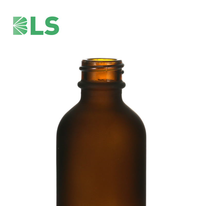 2020 Free Sample Wholesale 10ml 15ml 30ml 50ml 100ml frosted boston 8 oz round amber glass dropper roller essential oil bottle