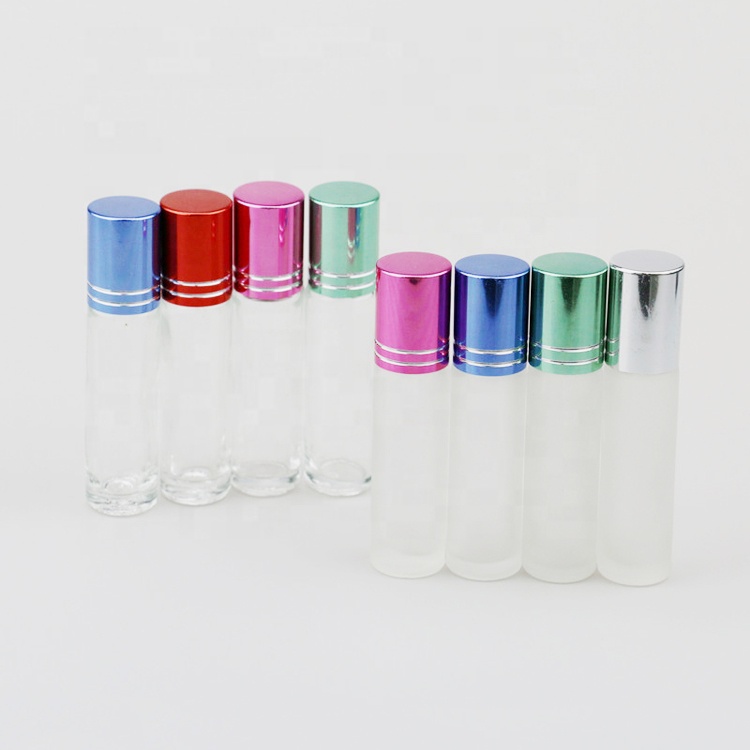 2020 Frosted perfume roll on bottle 8ml roll on glass bottle