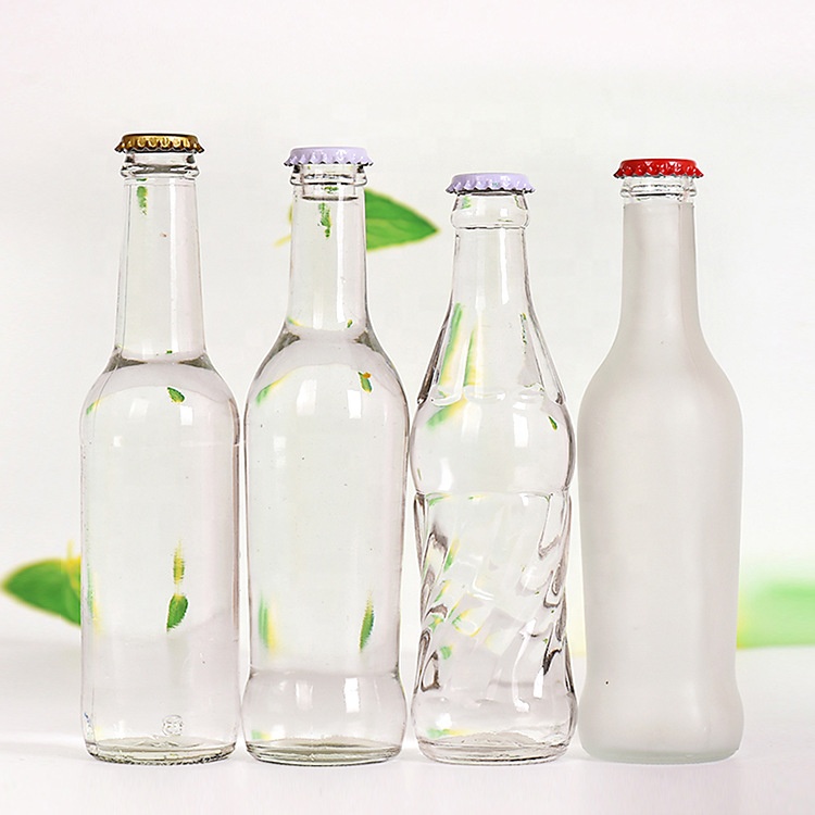 2020 High quality glass bottles for carbonated drinks