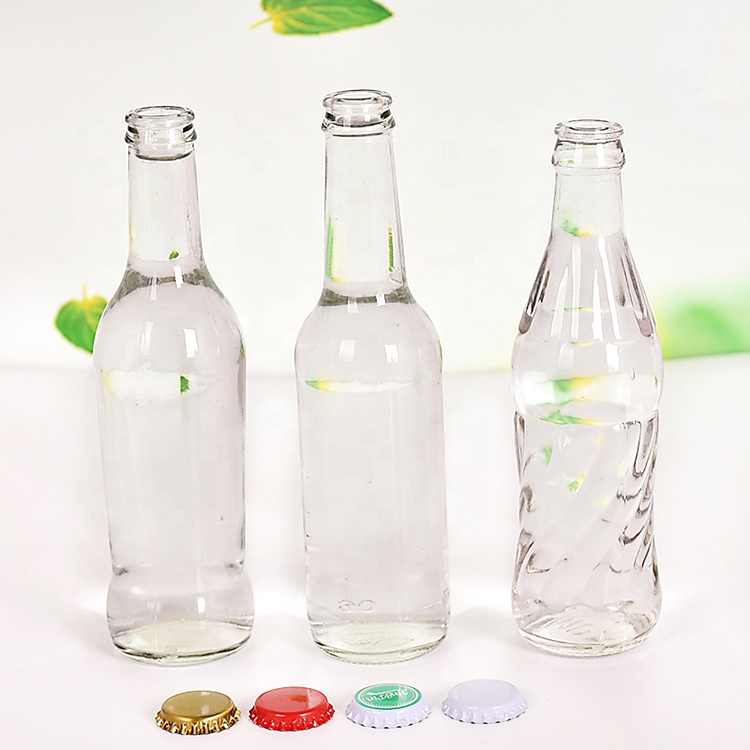 2020 High quality glass bottles for carbonated drinks