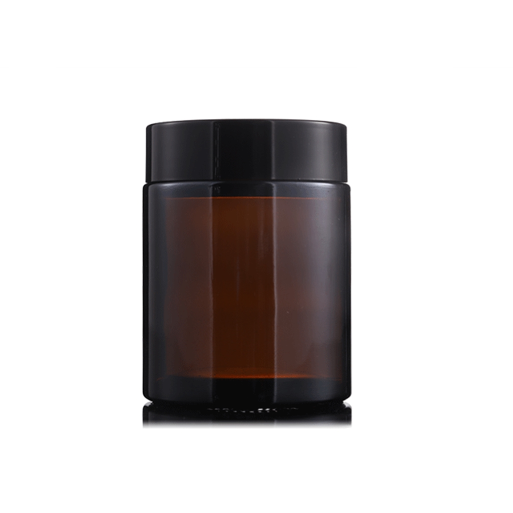 2020 Hot Sale 5g 10g 20g 30g 50g 60g 100g 120g Cream Bottle Glass Cosmetic Jar Dark Brown Glass Cream Bottle Jar Wholesale