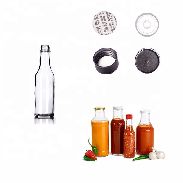 2020 Hot Sauce Glass water Bottles 150ml 200 ml 250 ml 500 ml 750 ml 1000 ml bottle wholesale