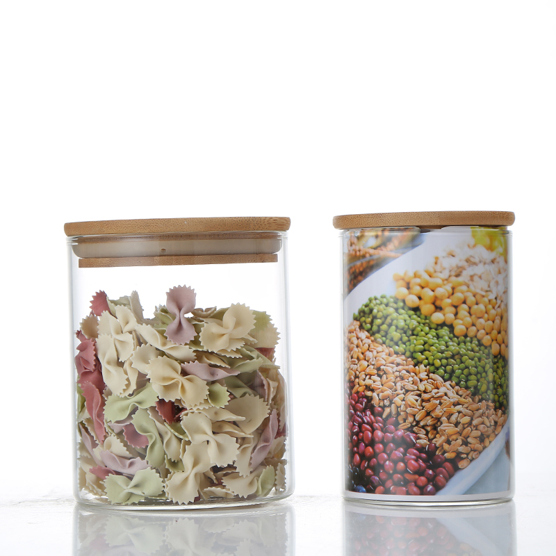 2020 Hot Sell Premium Borosilicate Glass Storage Jar Customized Multiple Specifications