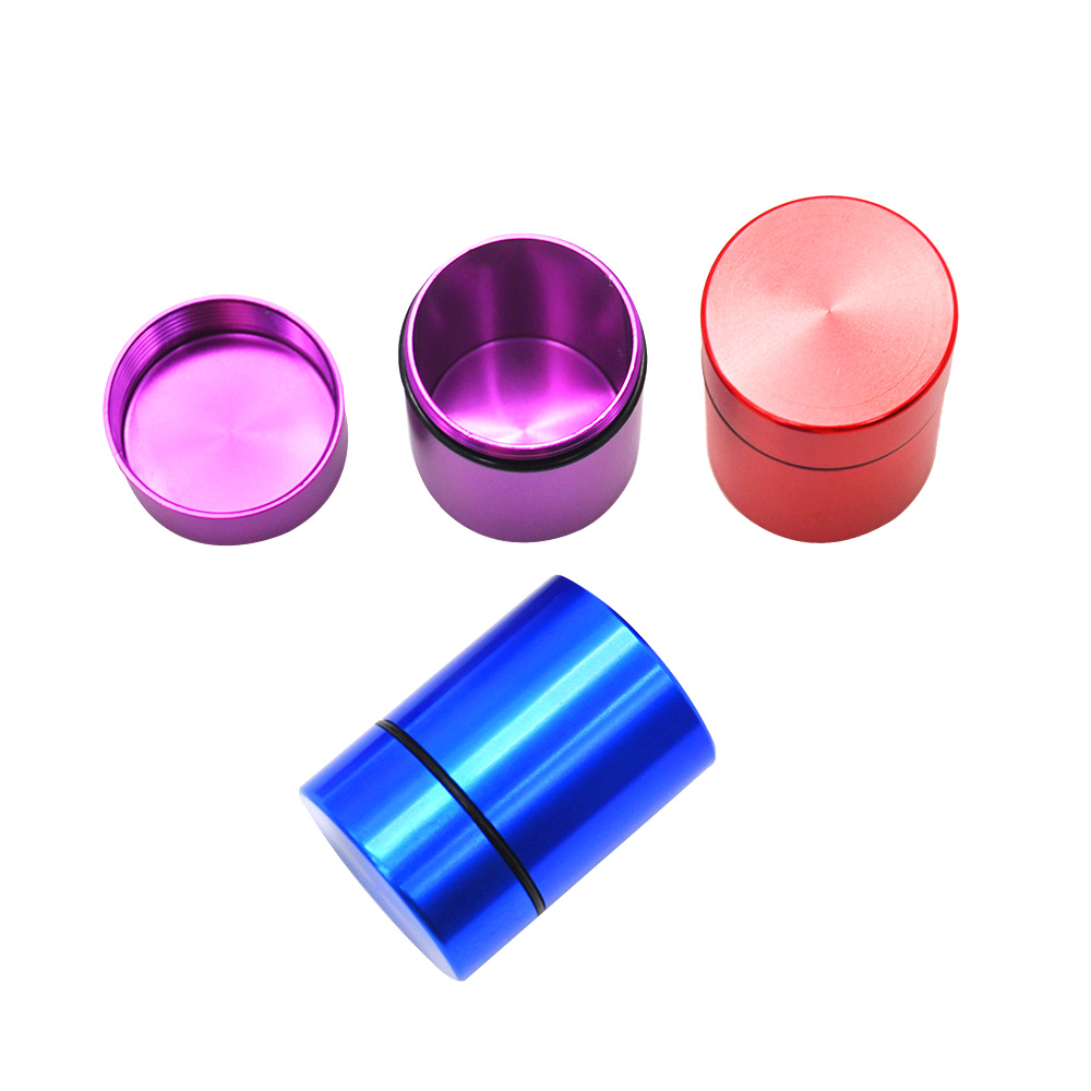 2020 Hot Selling Small Mini Air Tight Weed Container Jar Smell Proof Stash Jar Weed Custom Logo Box