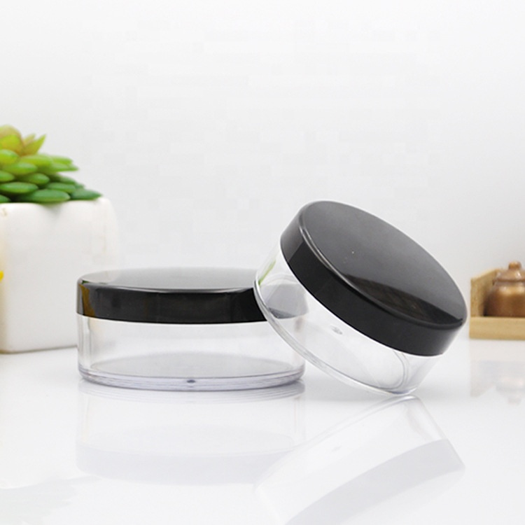 2020 Hot selling best price loose powder jar with puff