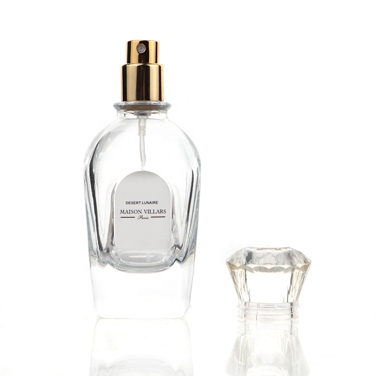 2020 Japan High Quality Luxury Prismatic Glass Bottle Reed Diffuser