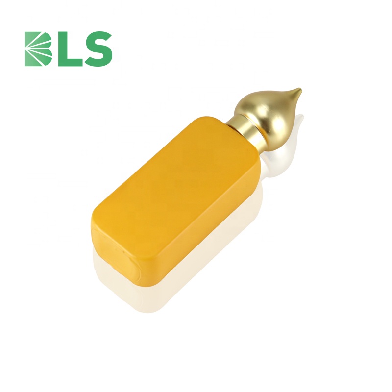 2020 Manufacture supply 50 ml matte gold glass perfume bottle