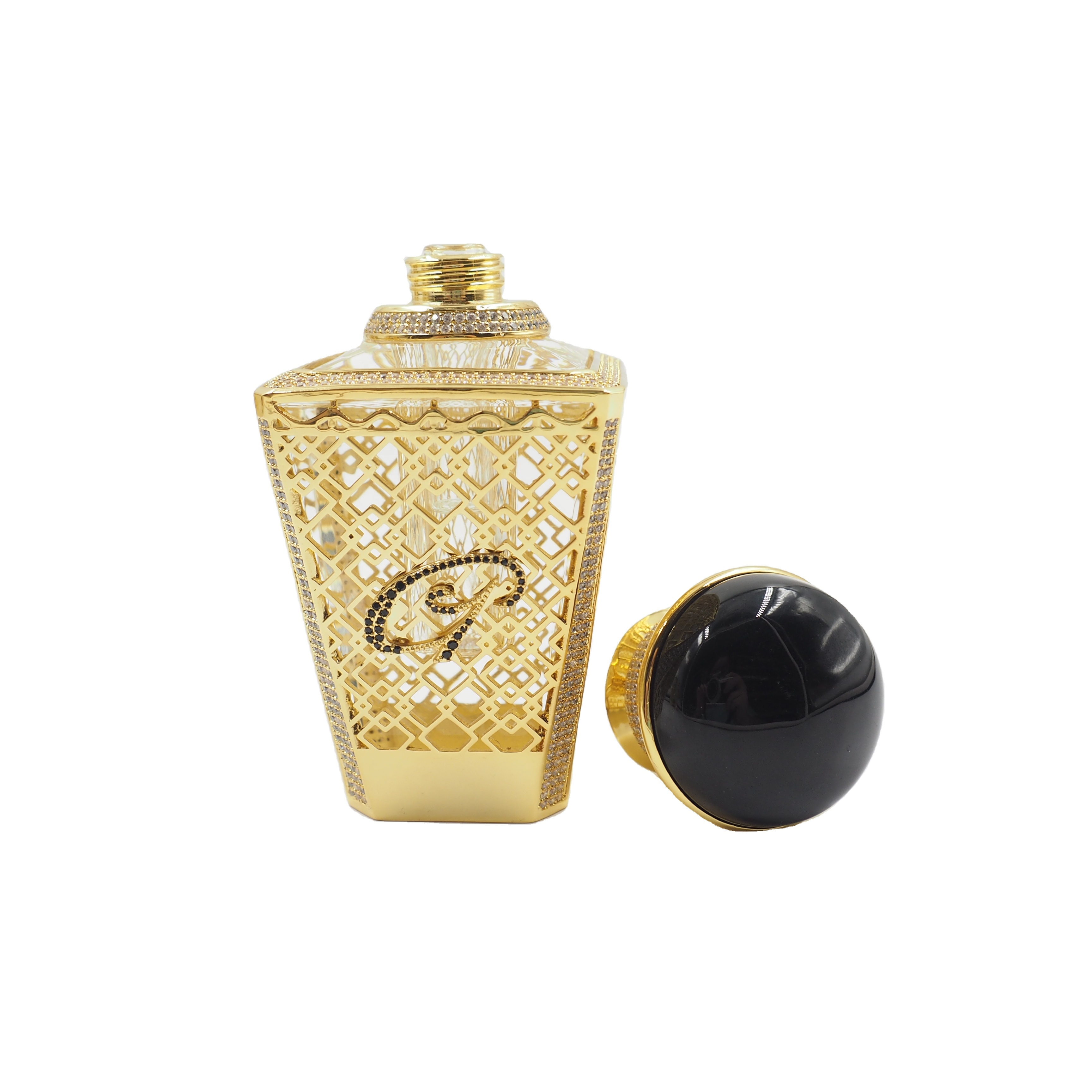 2020 New 3 ml Luxury Arabic Perfume Essential Oil Crystal Bottle Boite Pour Attar Bottle
