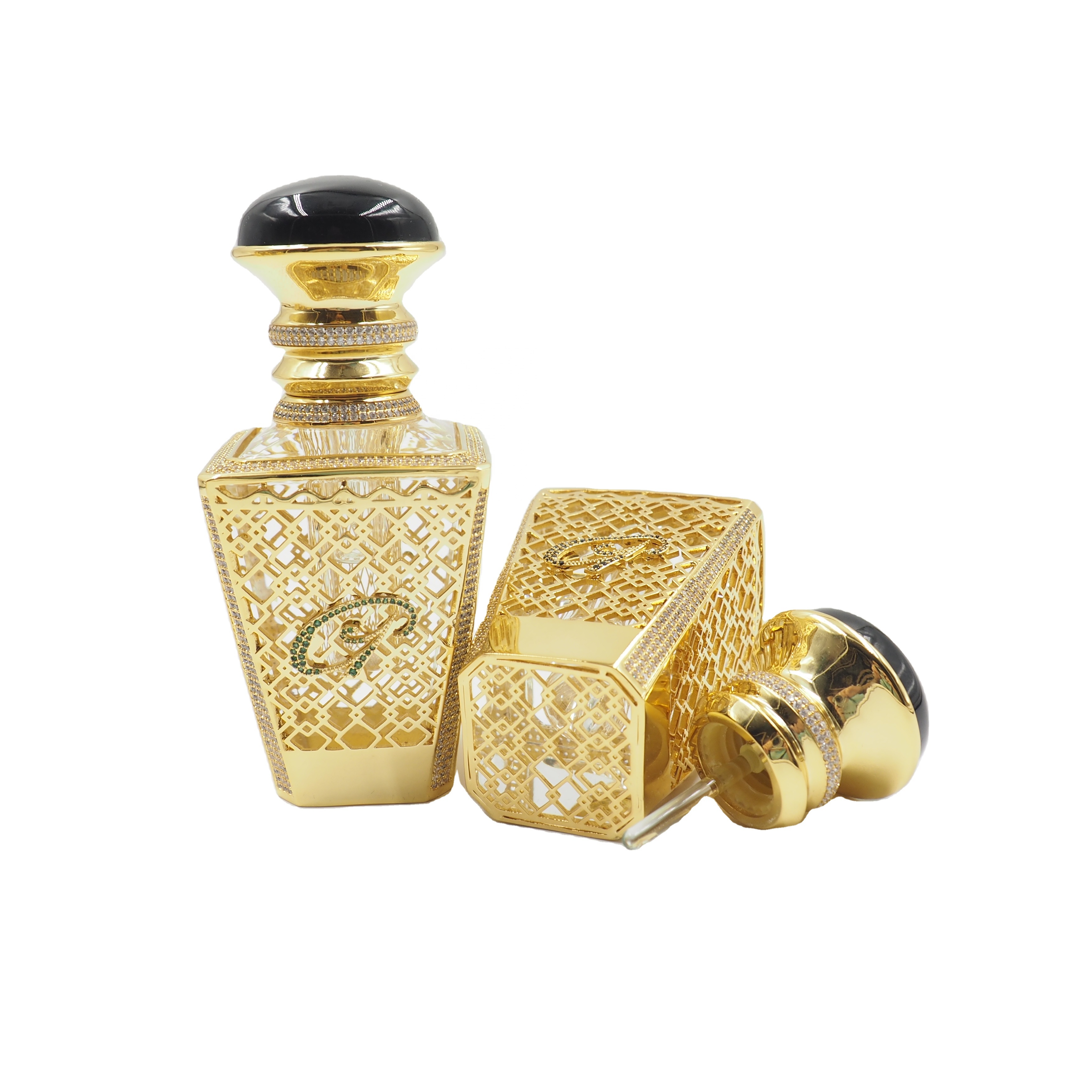 2020 New 3 ml Luxury Arabic Perfume Essential Oil Crystal Bottle Boite Pour Attar Bottle