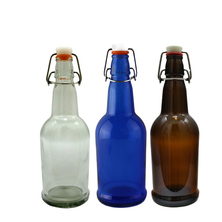 2020 New 500ml swing top amber beer glass bottles CY-088
