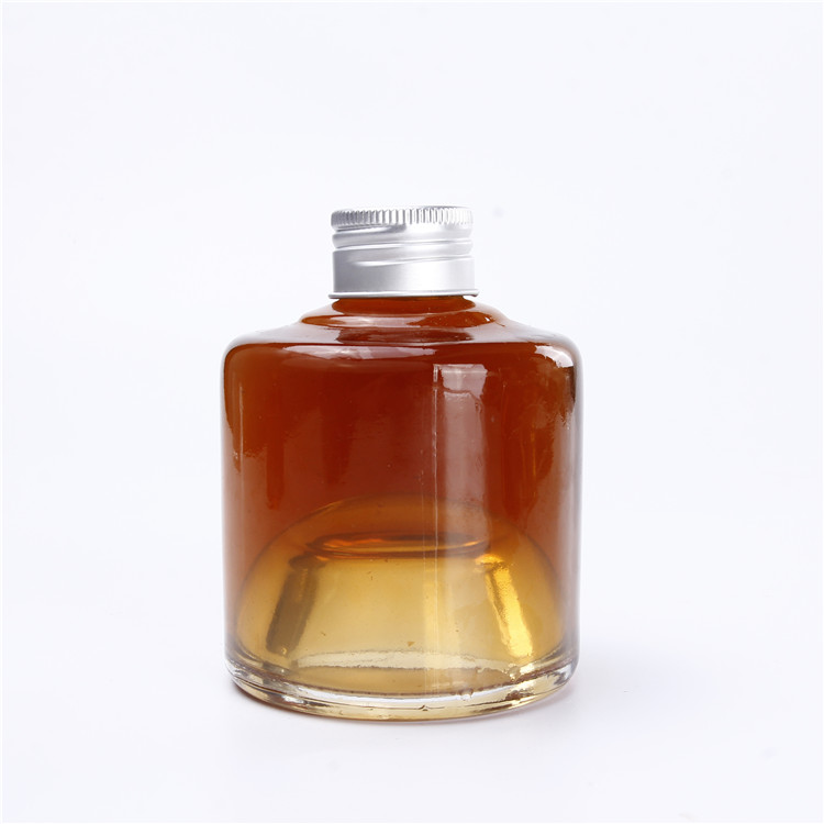 2020 New Design Empty Glass Stackable Bottle With Screw Lids 100ml 250ml 350ml 500ml