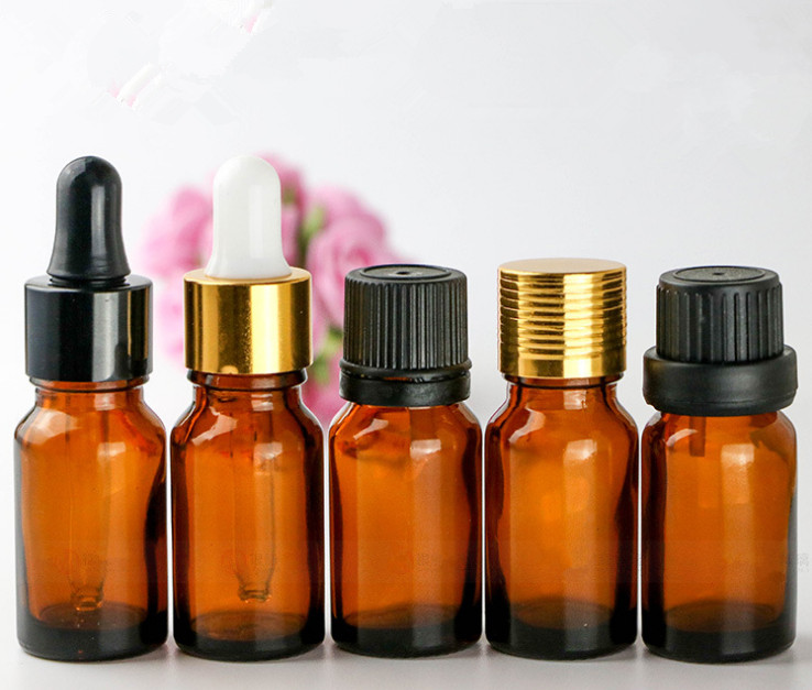 2020 New Design Wholesale 5ml 10ml 15ml 20ml 30ml 50ml 100ml Amber Glass Dropper Bottle For Oil With Liquid Medicine