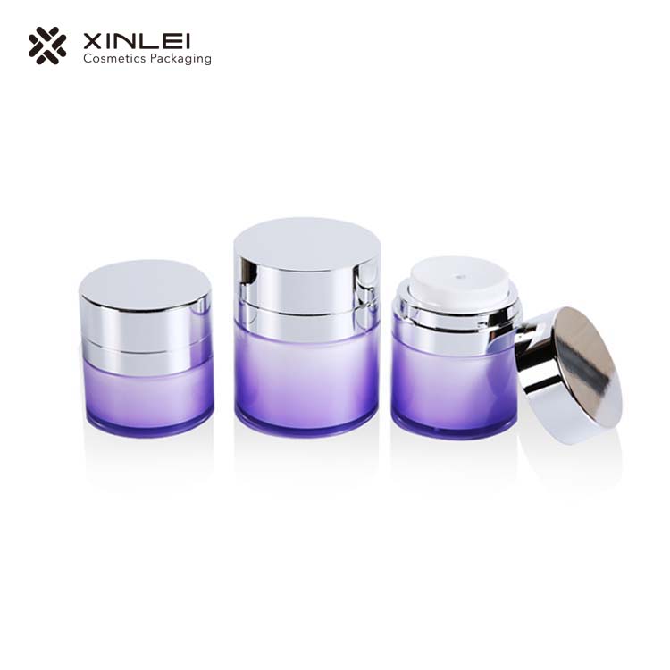 2020 New Empty SAN Cosmetic Airless Skin Care Cream Jar 15ml