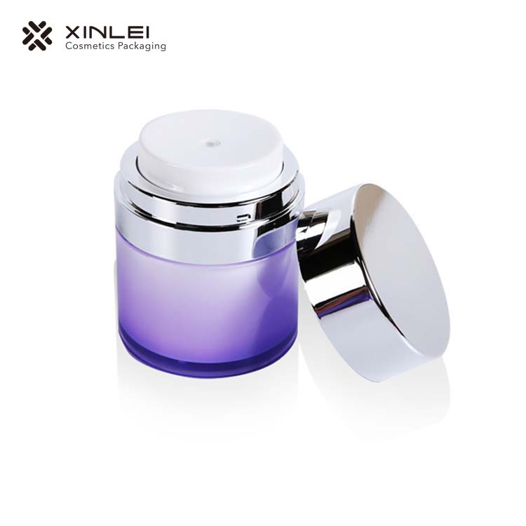 2020 New Empty SAN Cosmetic Airless Skin Care Cream Jar 15ml