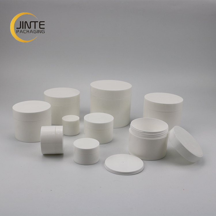 2020 New Product Cosmetic Packaging Luxury Hand Cream Jar Body Butter Jar 200g White PP Jar
