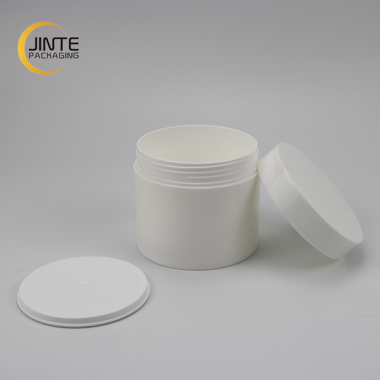 2020 New Product Cosmetic Packaging Luxury Hand Cream Jar Body Butter Jar 200g White PP Jar