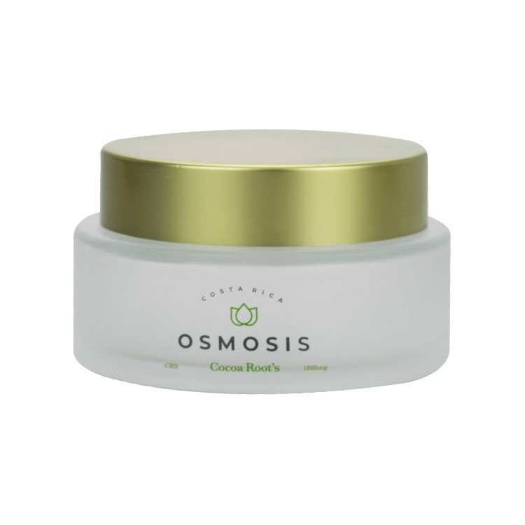 2020 New Product cosmetic packaging 30g 50g 100g Smaller Diameter Lid Frosted Glass Cream Jar