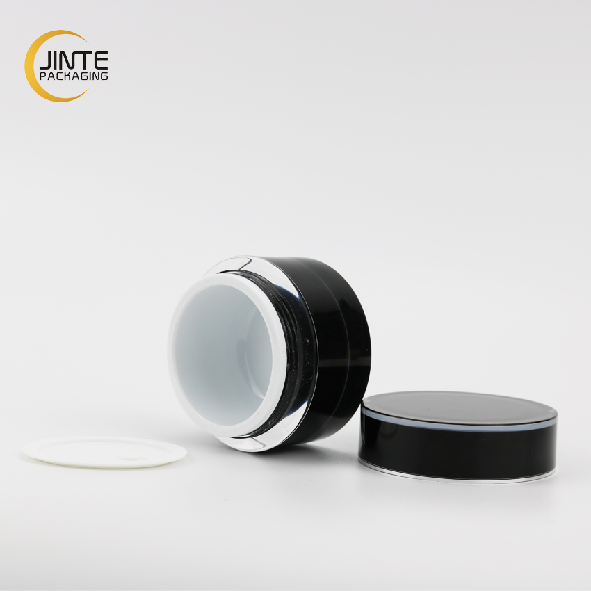 2020 New Products 50g Cosmetic Pot Containers Acrylic Cream Jar with Customized Colors