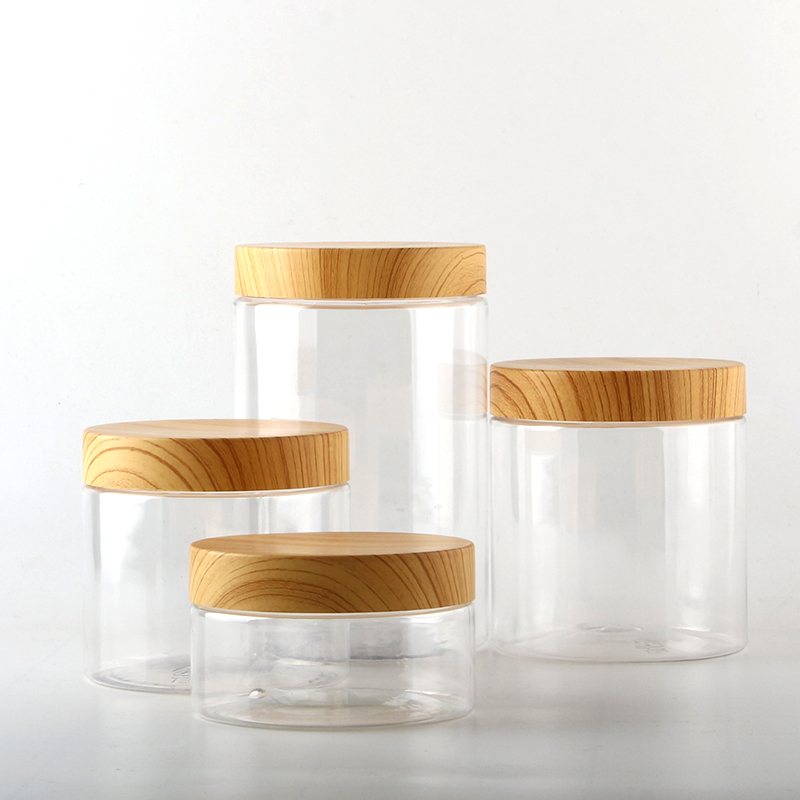 2020 New Products PLA material Cream food Jar,Plastic Cosmetic Jar with Cap