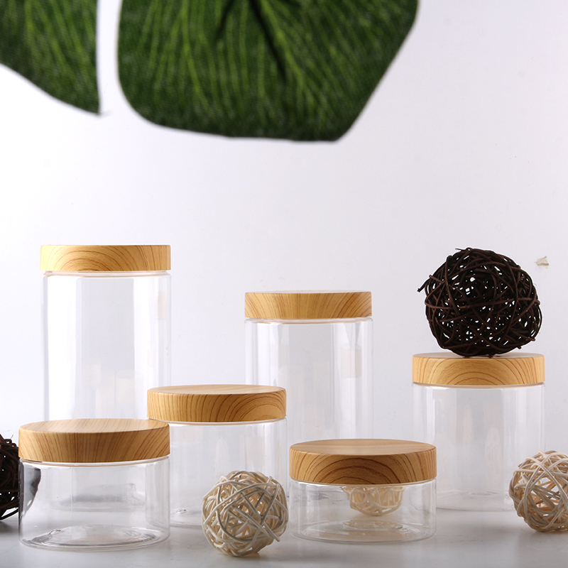 2020 New Products PLA material Cream food Jar,Plastic Cosmetic Jar with Cap