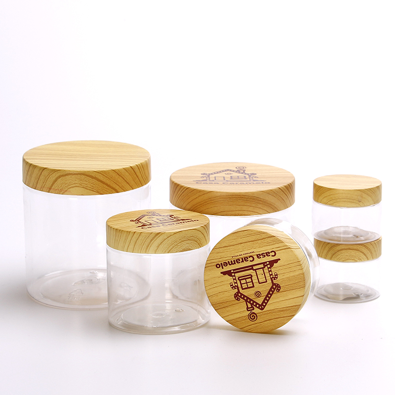 2020 New Products PLA material Cream food Jar,Plastic Cosmetic Jar with Cap