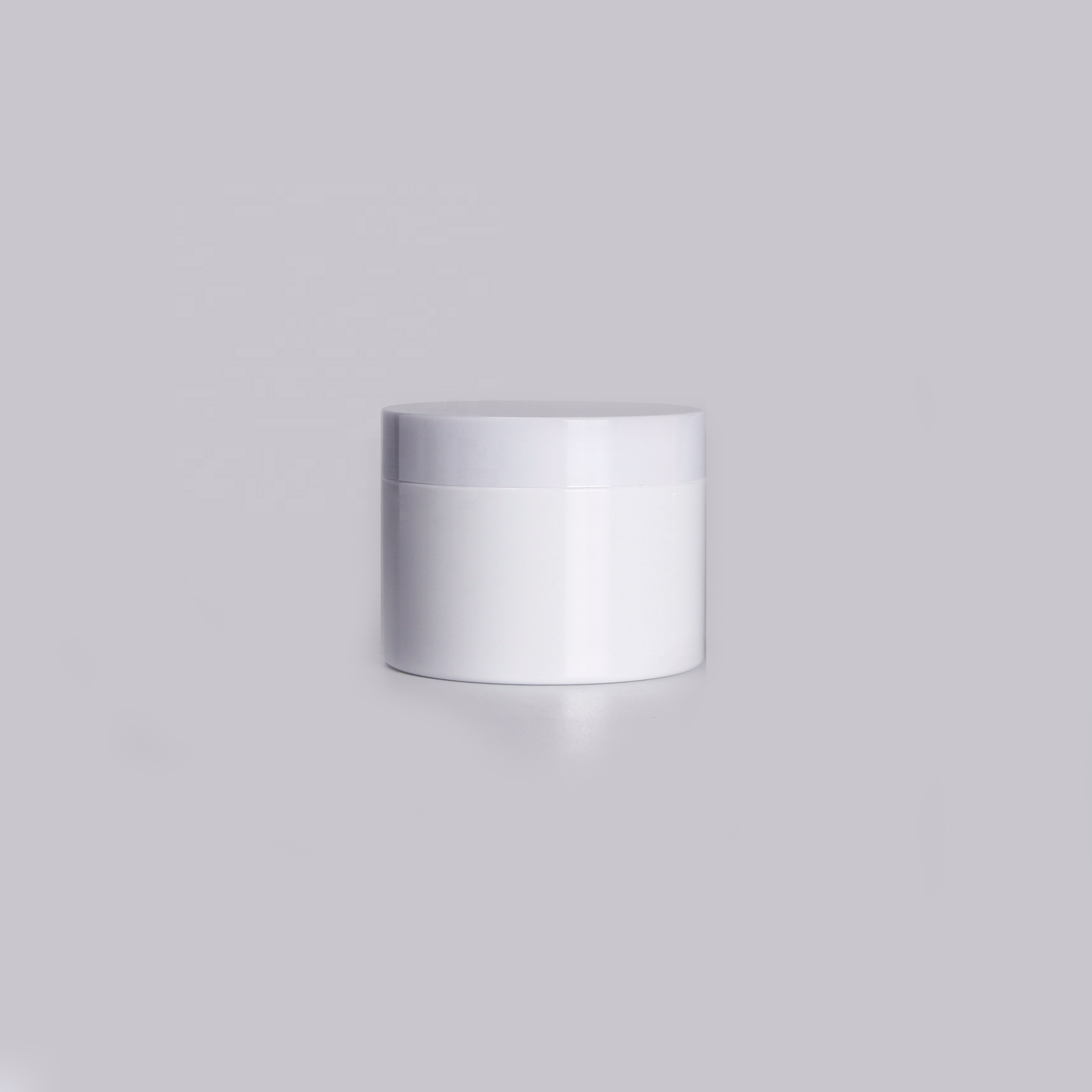 2020 New design 550ml HDPE Hair Care Packaging Cosmetic Plastic Jar With Lid