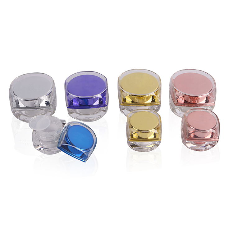2020 New products China suppliers cosmetic packaging 5g 10g luxury gold eye shadow cosmetic container jar