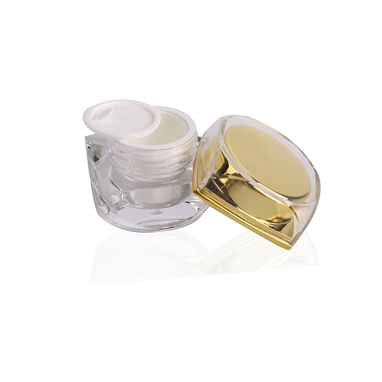2020 New products China suppliers cosmetic packaging 5g 10g luxury gold eye shadow cosmetic container jar