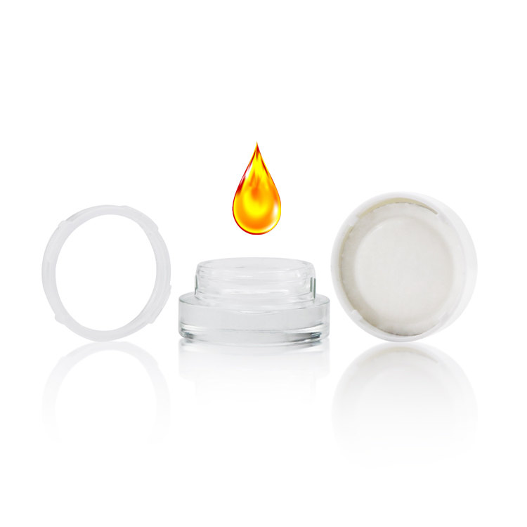2020 Popular 5ML 7ML 9ML Glass Eye Cream Concentrate Container Child Proof Jar