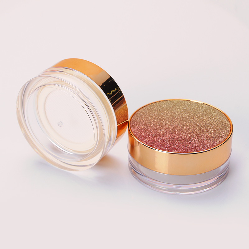 2020 Popular sales 10g Luxury cream jar empty powder box, loose powder compact container