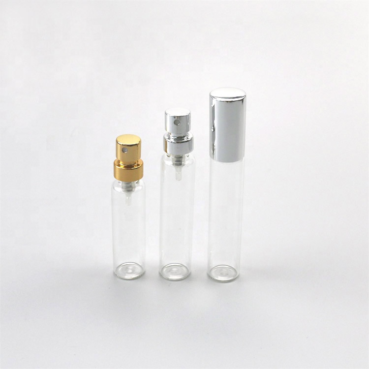 2020 Ready to Ship 10ml wholesale perfume glass tester bottles mini perfume sample glass vials