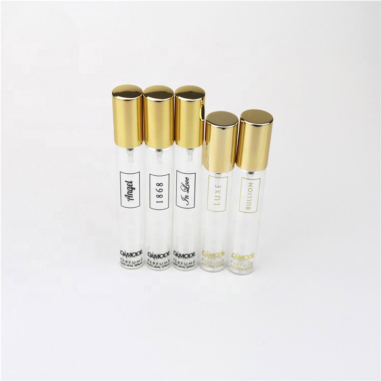 2020 Ready to Ship 10ml wholesale perfume glass tester bottles mini perfume sample glass vials
