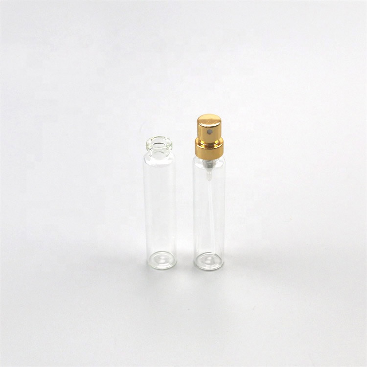 2020 Ready to Ship 10ml wholesale perfume glass tester bottles mini perfume sample glass vials