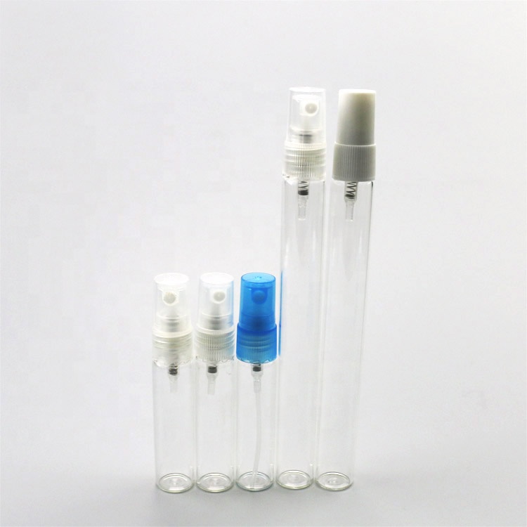 2020 Ready to ship Mini pocket 1ml 2ml 3ml 5ml 8ml 10ml glass vial bottles glass perfume screw spray vials
