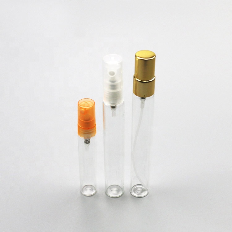 2020 Ready to ship Mini pocket 1ml 2ml 3ml 5ml 8ml 10ml glass vial bottles glass perfume screw spray vials