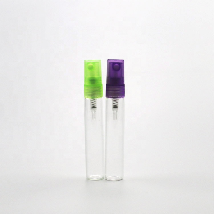 2020 Ready to ship Mini pocket 1ml 2ml 3ml 5ml 8ml 10ml glass vial bottles glass perfume screw spray vials