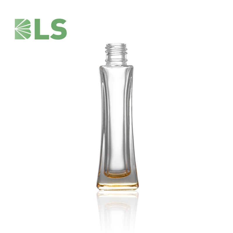 2020 Transparent Empty Square Glass Bottle 30ml 50ml Perfume Bottle